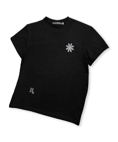 TEE LOGO CROP T-SHIRT - 2 COLORS BLACK