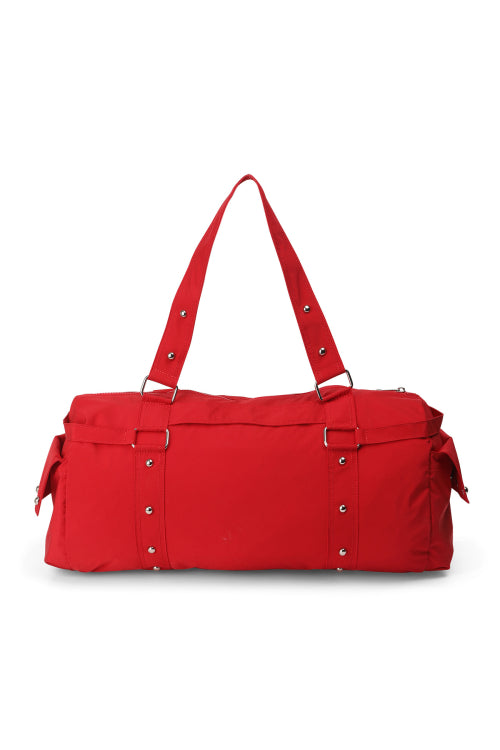 LOGO DUFFLE BAG - 2 COLORS RED