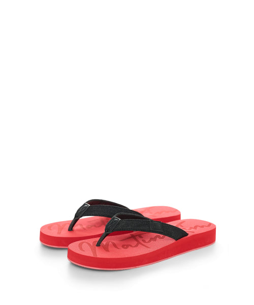 MATIN DENIM LOOP FLIP FLOP - 2 COLORS RED