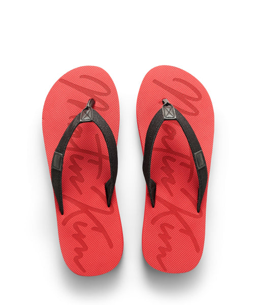 MATIN DENIM LOOP FLIP FLOP - 2 COLORS RED
