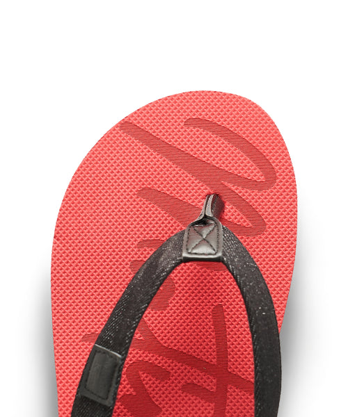 MATIN DENIM LOOP FLIP FLOP - 2 COLORS RED