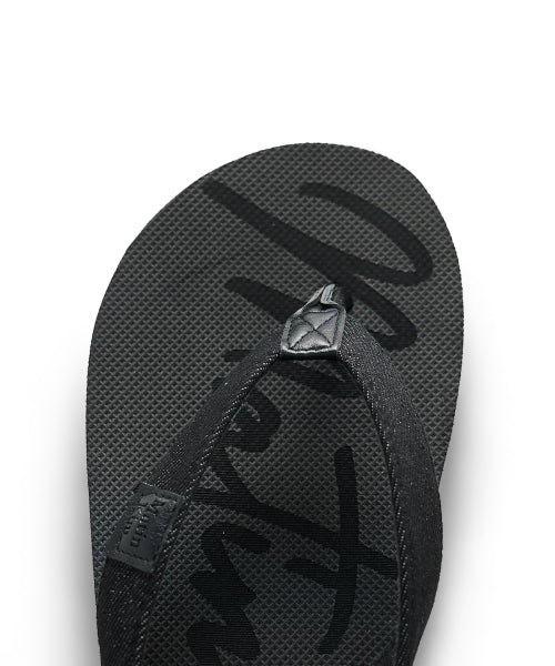 MATIN DENIM LOOP FLIP FLOP - 2 COLORS BLACK