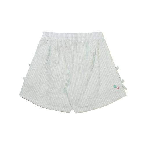 LINEN-LIKE SHORTS - 2 COLORS IVORY
