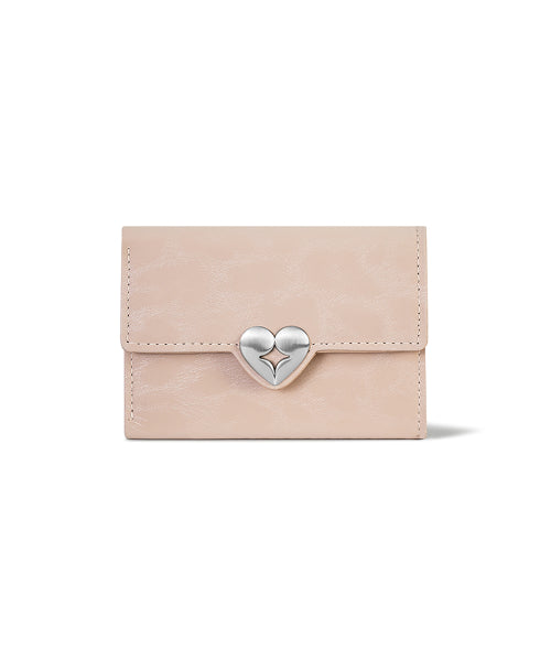 HEARTY FLAP WALLET LEOPARD BLOSSOM AS SHOWN