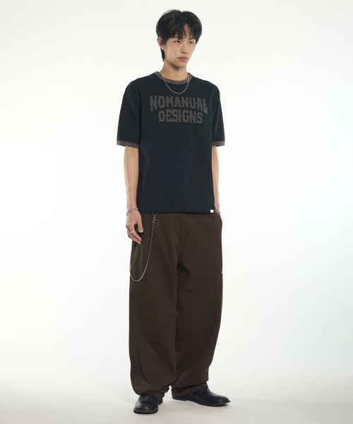 A.L RINGER T-SHIRT - BLACK - 2 COLORS