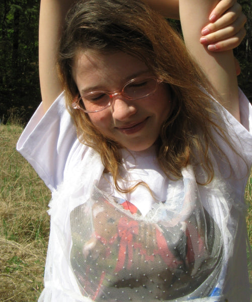 PONY HEART OVER FIT T SHIRT WHITE