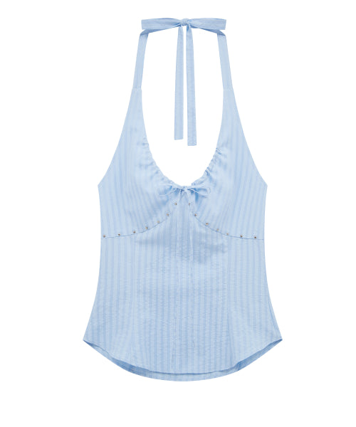 MIDNIGHT MOVE ST SHOULDER TOP - 3 COLORS BLUE