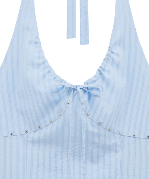 MIDNIGHT MOVE ST SHOULDER TOP - 3 COLORS BLUE