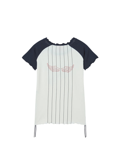 BASEBALL CLUB TEE NAVY - 2 COLORS