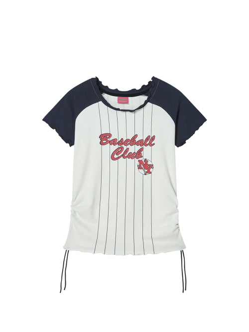 BASEBALL CLUB TEE NAVY - 2 COLORS