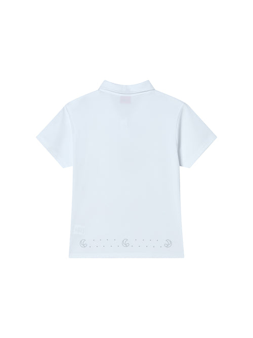 TIE PIQUE SHIRT WHITE - 2 COLORS