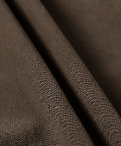 ONE TUCK WIDE CARGO BANDED PANTS - 3 COLORS BROWN