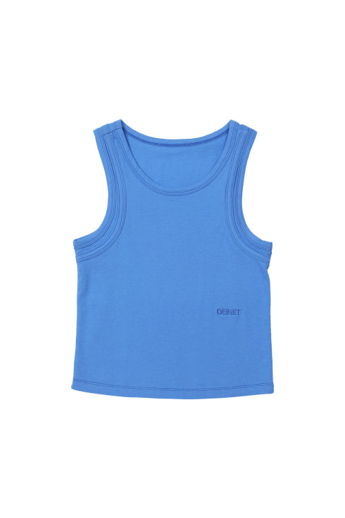 LAYERED SLEEVELESS - 4 COLORS BLUE