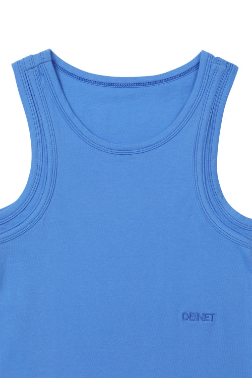 LAYERED SLEEVELESS - 4 COLORS BLUE