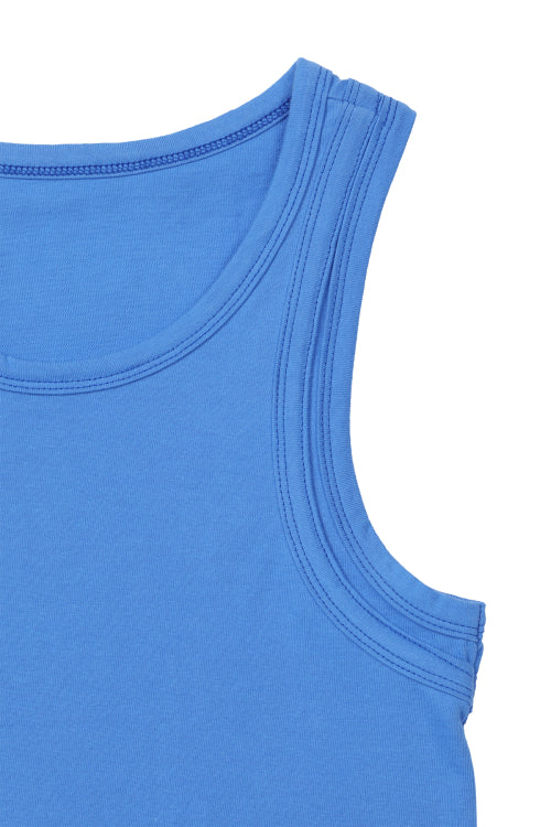LAYERED SLEEVELESS - 4 COLORS BLUE