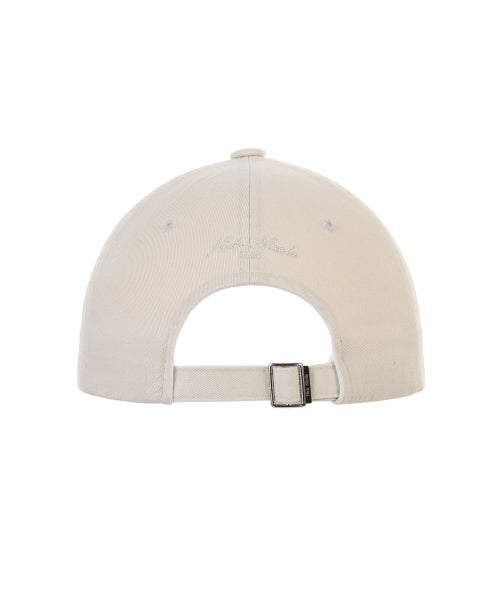 NICOLE LETTERING BALL CAP #徐睿知同款! - 9 COLORS BEIGE