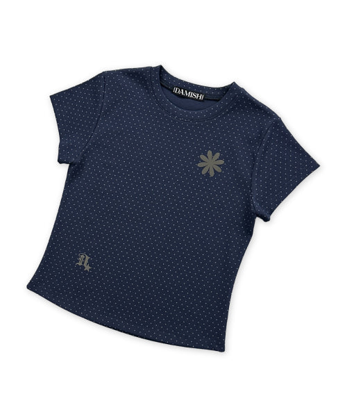 DOT SHORT SLEEVE T-SHIRT - 4 COLORS NAVY