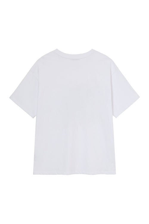 BAND GRAPHIC T SHIRT - 3 COLORS WHITE
