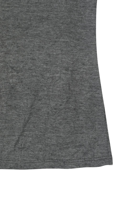 HORSESHOE PRINT SLEEVELESS - 3 COLORS CHARCOAL
