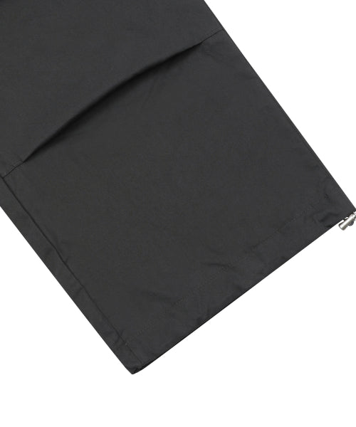 VIENNO PARACHUTE WIDE CARGO PANTS - 3 COLORS BLACK