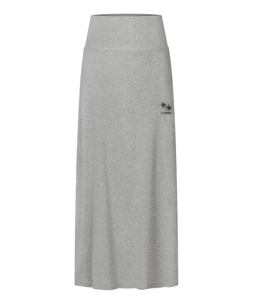 LONG SKIRT - 2 COLORS CHARCOAL