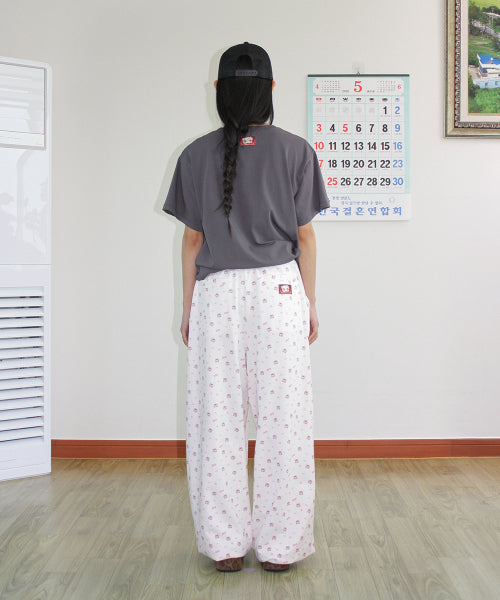 RONRON BETTY BOOP RIBBON BASIC FIT TEE CHARCOAL