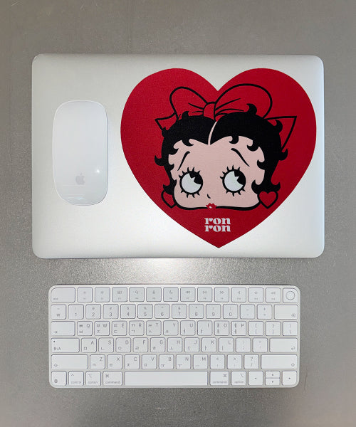 RONRON BETTY BOOP MOUSE PAD RED