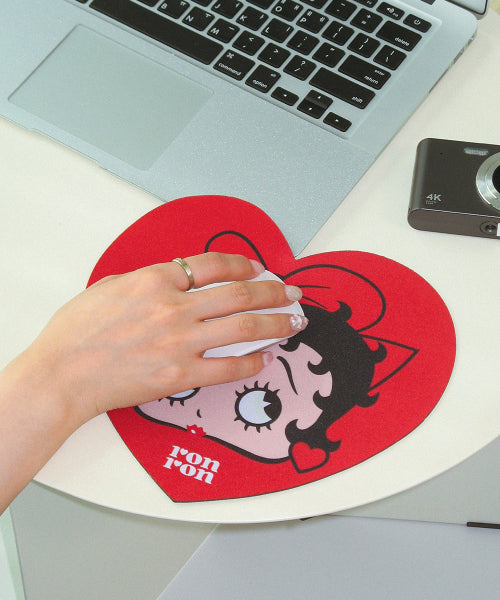 RONRON BETTY BOOP MOUSE PAD RED