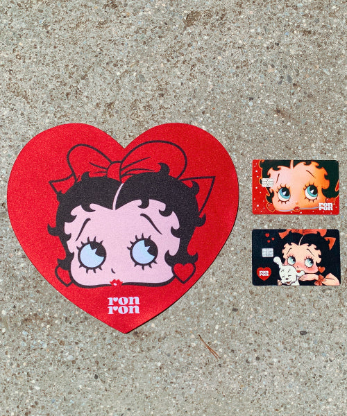 RONRON BETTY BOOP MOUSE PAD RED