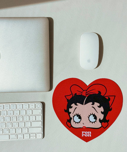 RONRON BETTY BOOP MOUSE PAD RED