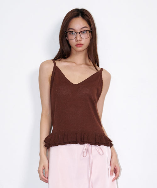 KNIT - 3 COLORS BROWN
