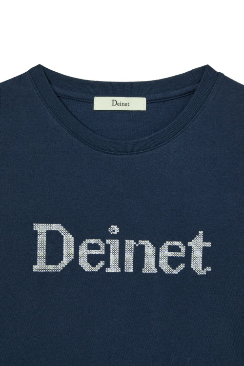 NEEDLE POINT T SHIRT - 4 COLORS NAVY