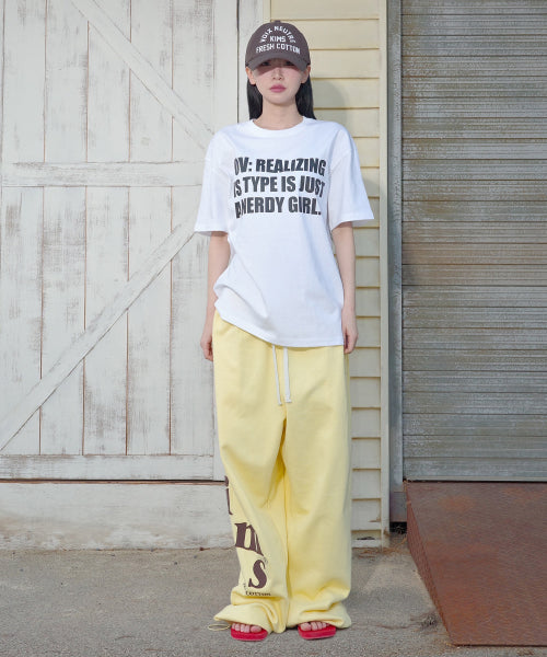 VOIX POV LOGO TEE - 6 COLORS WHITE