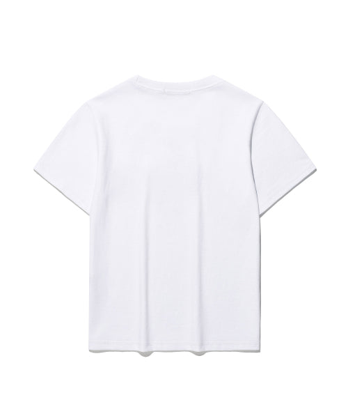 MESSY VOIX LOGO APP TEE WHITE