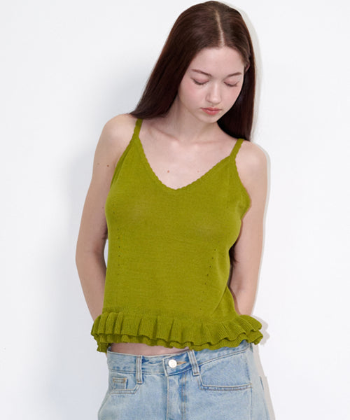 KNIT - 3 COLORS OLIVE