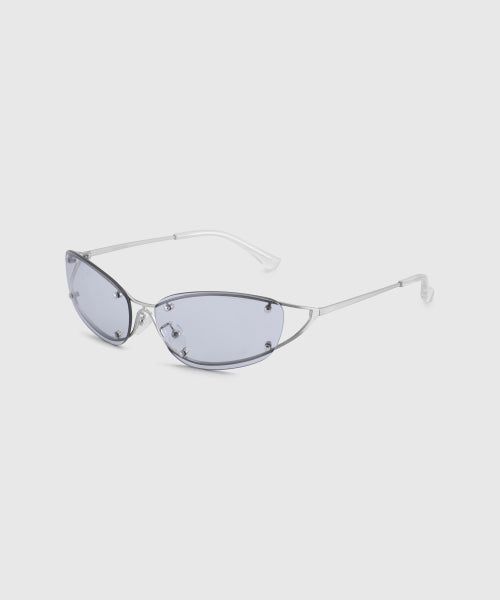 RUBI-S SUNGLASSES - 2 COLORS SILVER