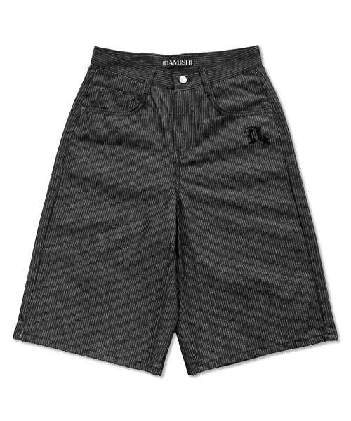 STRIPE PANTS BLACK