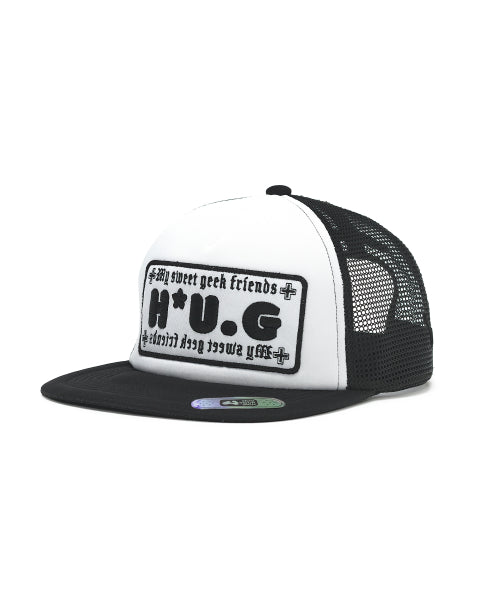 HUG SWEET TRUCKER CAP - 3 COLORS BLACK