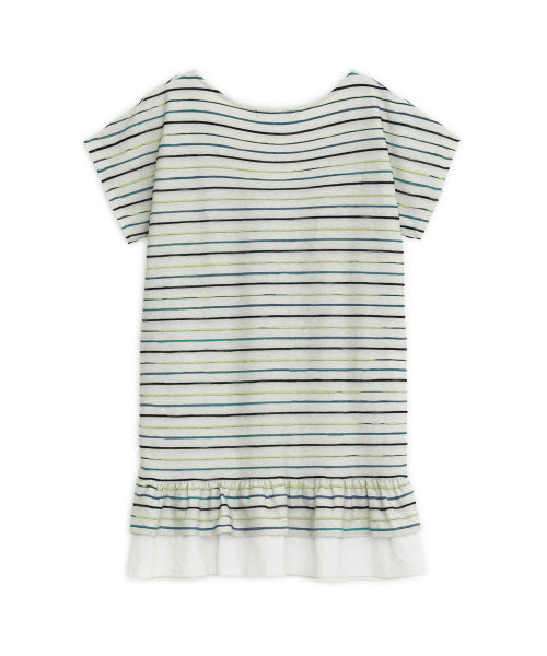 STRIPE POCKET DRESS - 2 COLORS IVORY