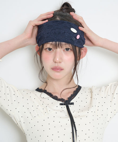 LACE PINK - 3 COLORS NAVY