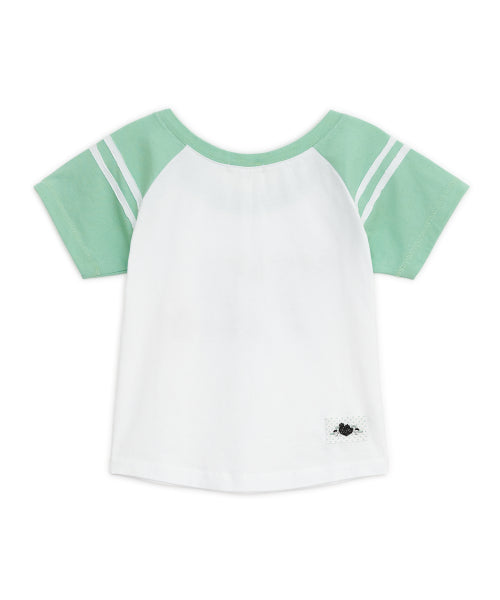 72 HOTFIX RAGLAN TEE - 2 COLORS MINT