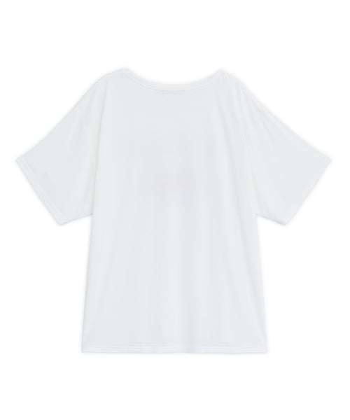REBELLION LOOSE TEE WHITE