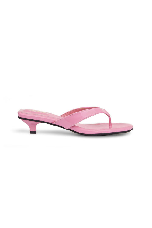 ENAMEL FLIP FLOP - 7 COLORS PINK