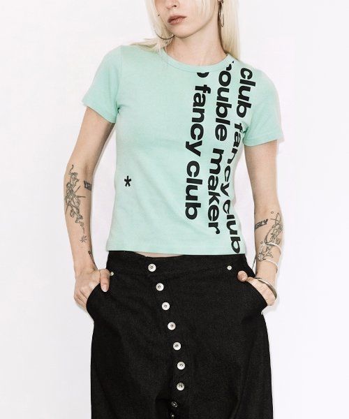 CROP F25QB103 - 3 COLORS MINT