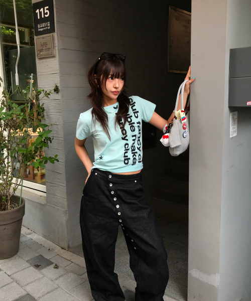 CROP F25QB103 - 3 COLORS MINT