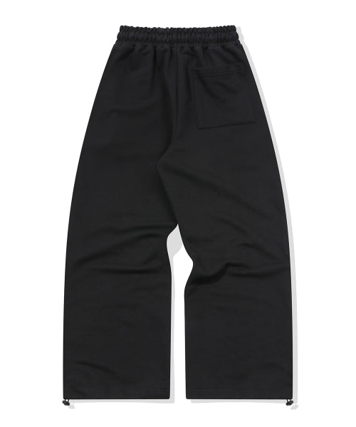 STITCH SWEATPANTS - 2 COLORS BLACK