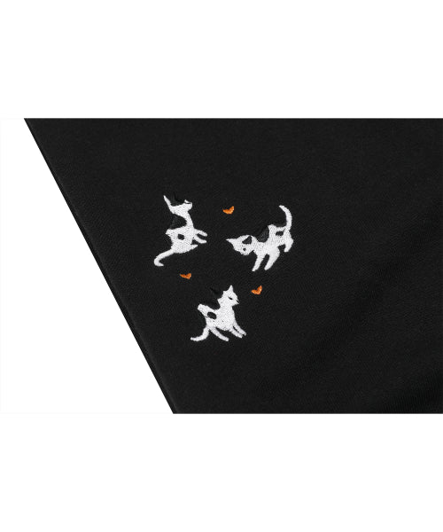 STITCH SWEATPANTS - 2 COLORS BLACK