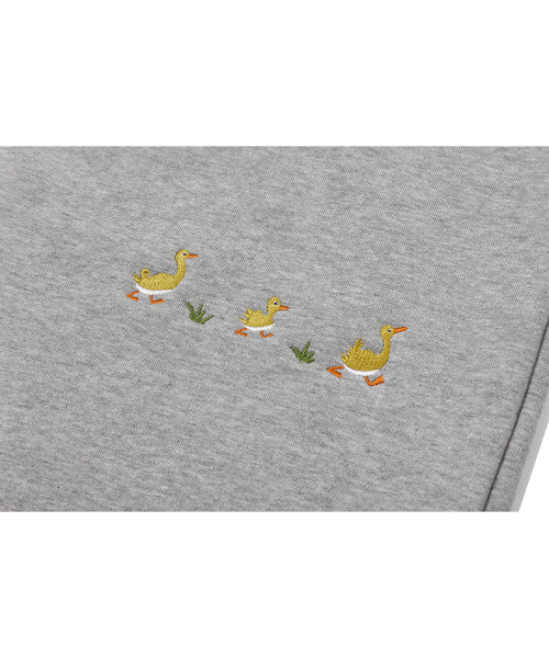 STITCH PIGMENT SWEATPANTS - 2 COLORS GREY