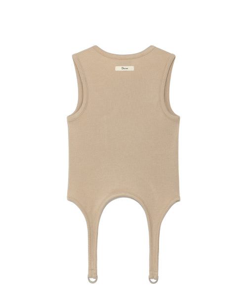 DETAIL SLEVELESS - 3 COLORS BEIGE