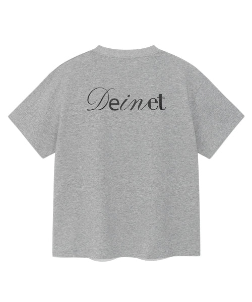 OVERSIZE T SHIRT - 3 COLORS MELANGE GREY